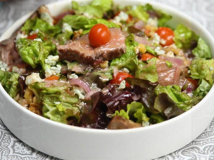 Ăn nhẹ với salad thịt bò nhưng vẫn cung cấp đủ dinh dưỡng