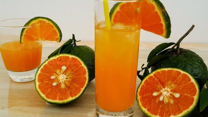 Những lợi ích bất ngờ từ nước cam mà bạn cần biết