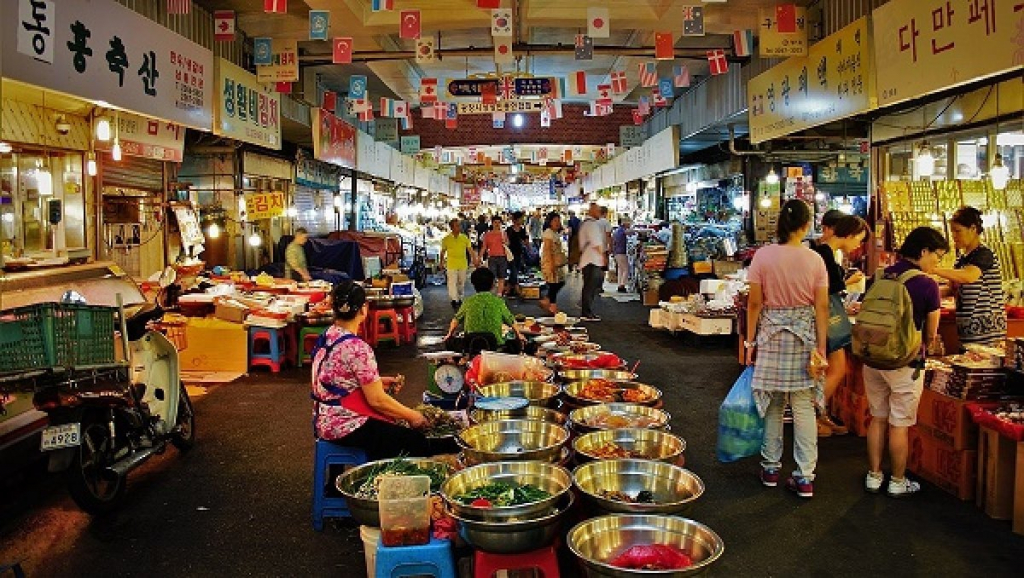 Chợ truyền thống Gwangjang