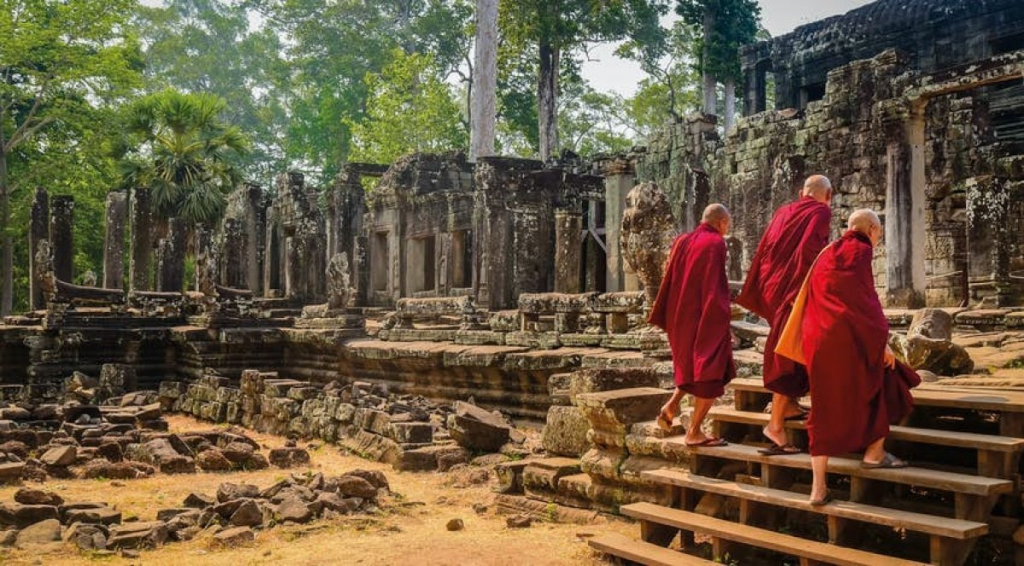 Theo dấu các vị thần ở khu đền Angkor (Campuchia)